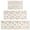 Pioneer Flower Floral, variant on Pioneer Flower Floral Print Pattern Kitchen Rugs Sets Of 3,Kitchen Runner Rugs Non Skid Washable,Decorative Kitchen Floor Mats for Kitchen,Sink,Laundry,17X30 Inch 17X47 Inch 17X59 Inch