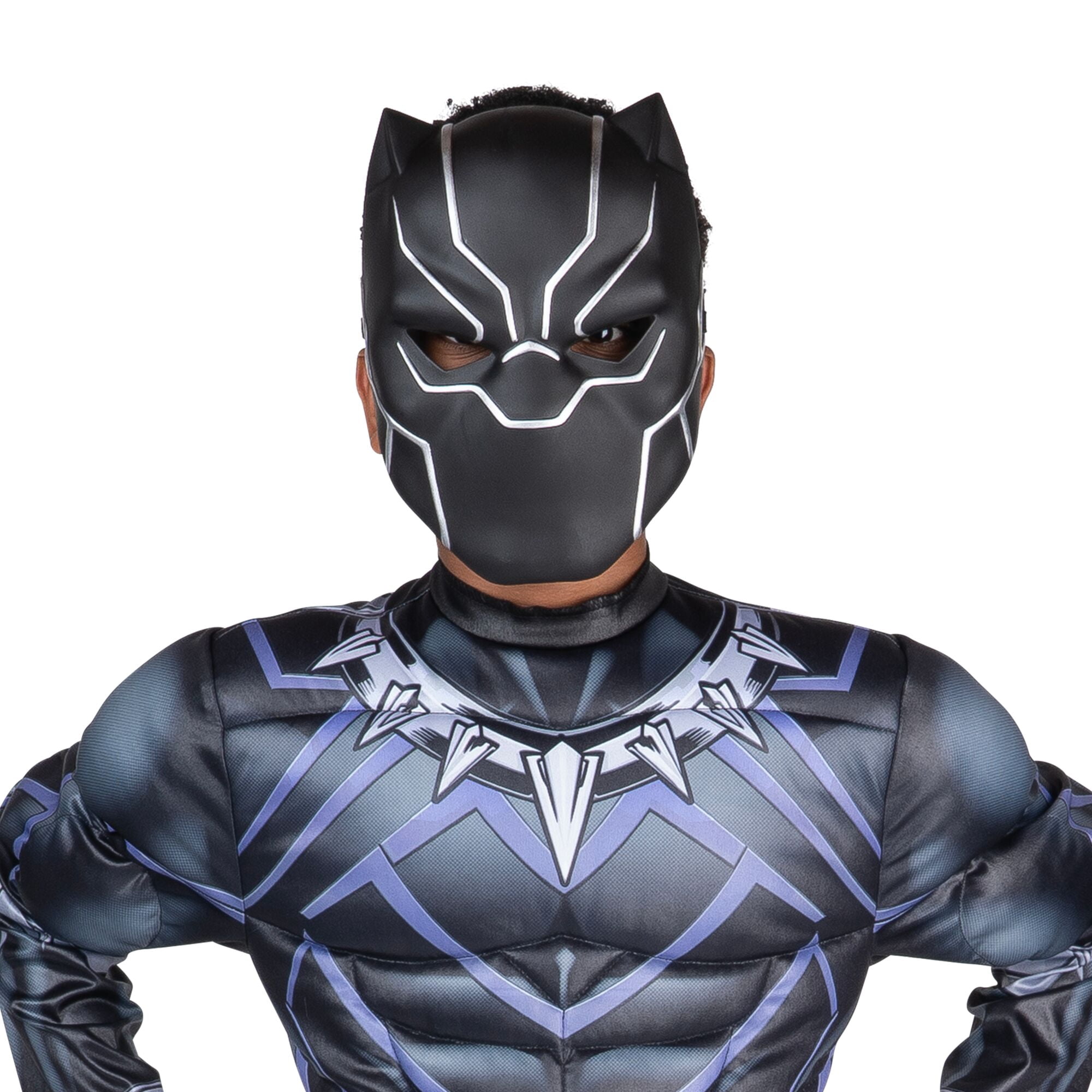 Marvel's Black Panther Halloween Costume for Children, Boy's Size M (8), by Jazwares