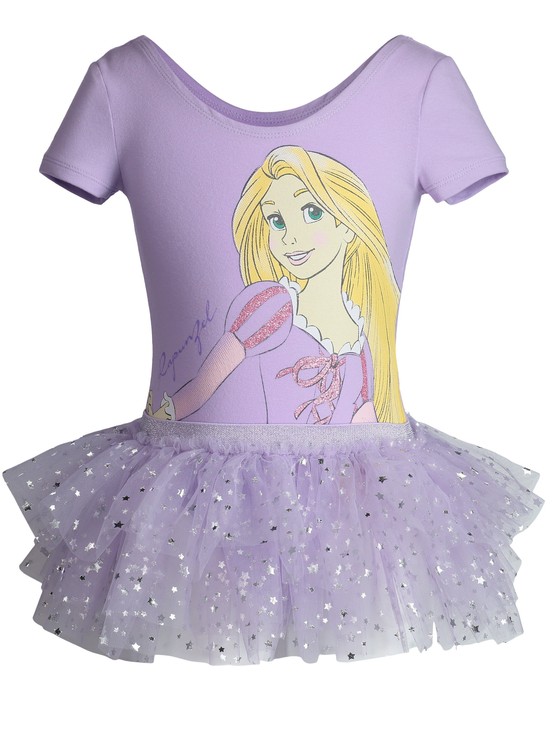 Toddler Girl Rapunzel 3 Piece Leotard Tutu and Tight Ballet Set (Toddler Girls)