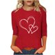 thumbnail image 3 of TaTaai Hoodies Shirts for Women Early Fall Long Sleeve Tops Vintage Graphic Outfits Tops Fashion Pullover Tees Gift, 3 of 5