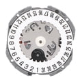 thumbnail image 2 of Pieza de reparación de movimiento de reloj VJ12, pieza de repuesto de movimiento de reloj de cuarzo de aleación de tres agujas, 2 of 14