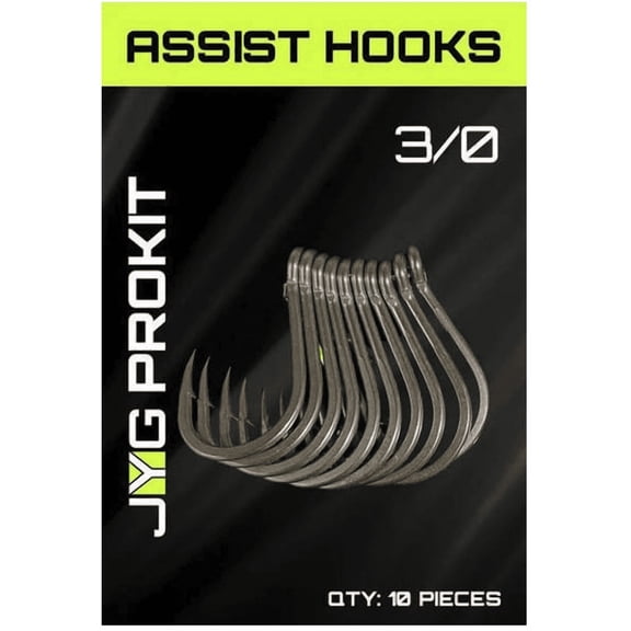 Jyg Pro Assist Hooks 5/0 10Pcs