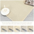 thumbnail image 5 of FairOnly 9'x12' Machine Washable Area Rugs for Living Room Modern Textured Ultra-Thin Soft Rugs for Family Room Nursery Neutral Beige Carpet, 5 of 7