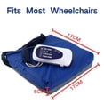 thumbnail image 2 of Rechargeable Alternating Pressure Wheelchair Seat Cushion - 17"x17" Inflatable Air Mattress Pad for Pressure Sore & Ulcer Relief, 2 of 6
