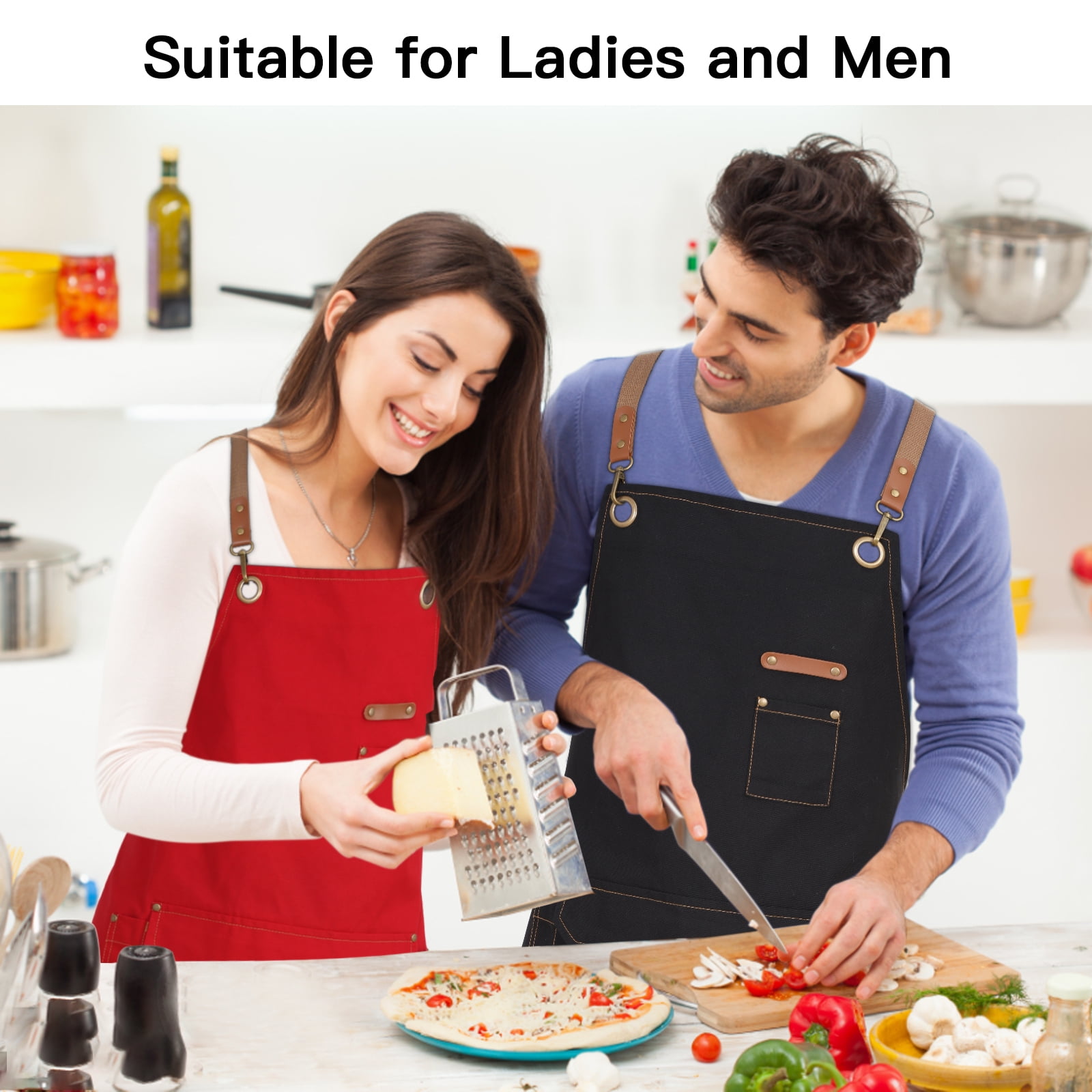 Amazon.com: Jeanerlor Waxed Canvas Work Apron for Women with