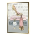 thumbnail image 1 of Glam fashion High Heels III - Posh & Luxe Framed Canvas, 1 of 3