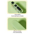thumbnail image 4 of 4-Section Portable Pill Organizer for Travel, Transparent Compact Medication Storage Box with Secure Locking, Daily Vitamin Dispenser, 4 of 7