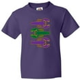 thumbnail image 3 of Inktastic Mardi Gras Celebration Funny Crawfish Youth T-Shirt, 3 of 5