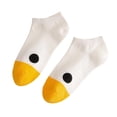 thumbnail image 5 of Axiiglly Cotton Socks for Women Print 100% Cotton Mid-Calf Socks Soft Wick Away Sweat Socks, Gifts for Women, 5 of 10