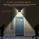 thumbnail image 4 of Outdoor Solar Lights with Motion Sensor, 100LED-1000Lumen Waterproof Wall Light, 1200mAh Solar Powered LED for Garden Pathway, 4 of 4