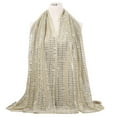 thumbnail image 1 of MesaSe Foulard à Paillettes Style National pour Femmes, 1 of 6