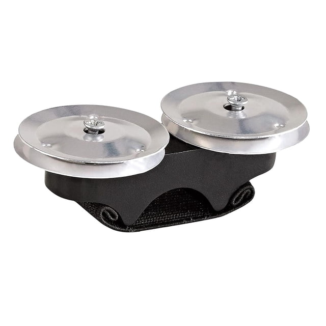 Pandereta Campanas Percusión de mano, Campanas de Tambor de mano Instrumento musical de percusión para concierto de Yuyangstore Campana de pandereta