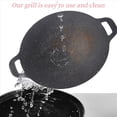 thumbnail image 4 of de Parrilla para Acampar Al Aire Libre de 28 Cm, de Barbacoa Coreano Antiadherente, Olla para Carne, 4 of 5
