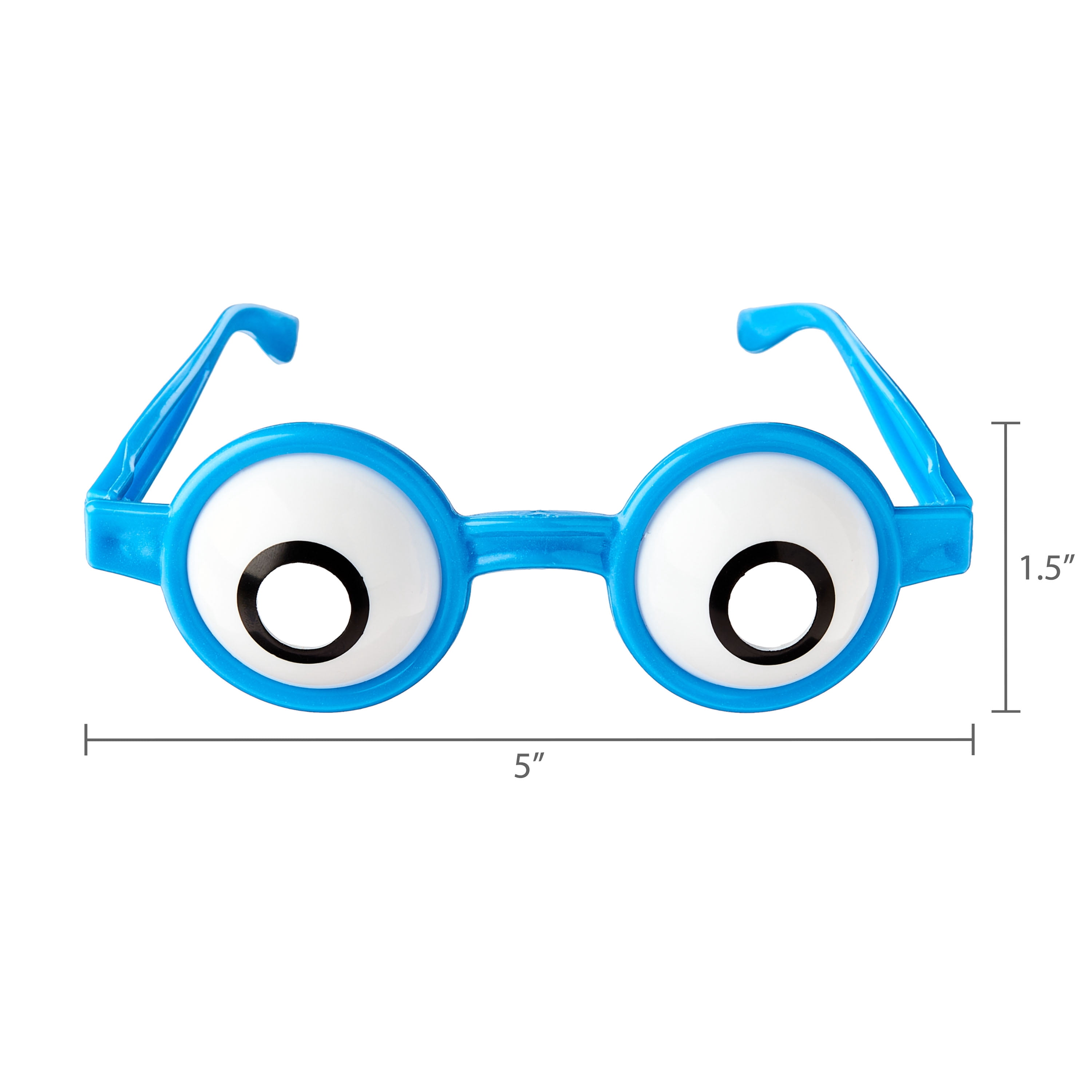 Multicolor Eyeball Glasses Party Favors, 8 Count, by Way To Celebrate
