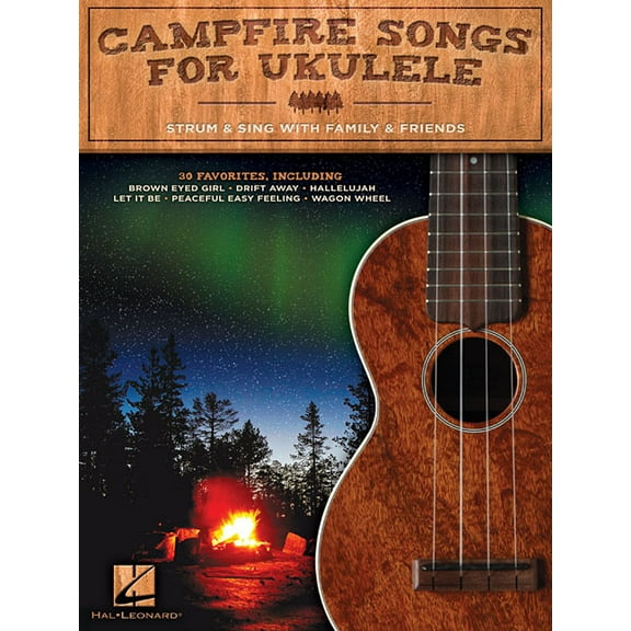 Campfire Songs for Ukulele: Strum & Sing with Family & Friends, (Paperback)