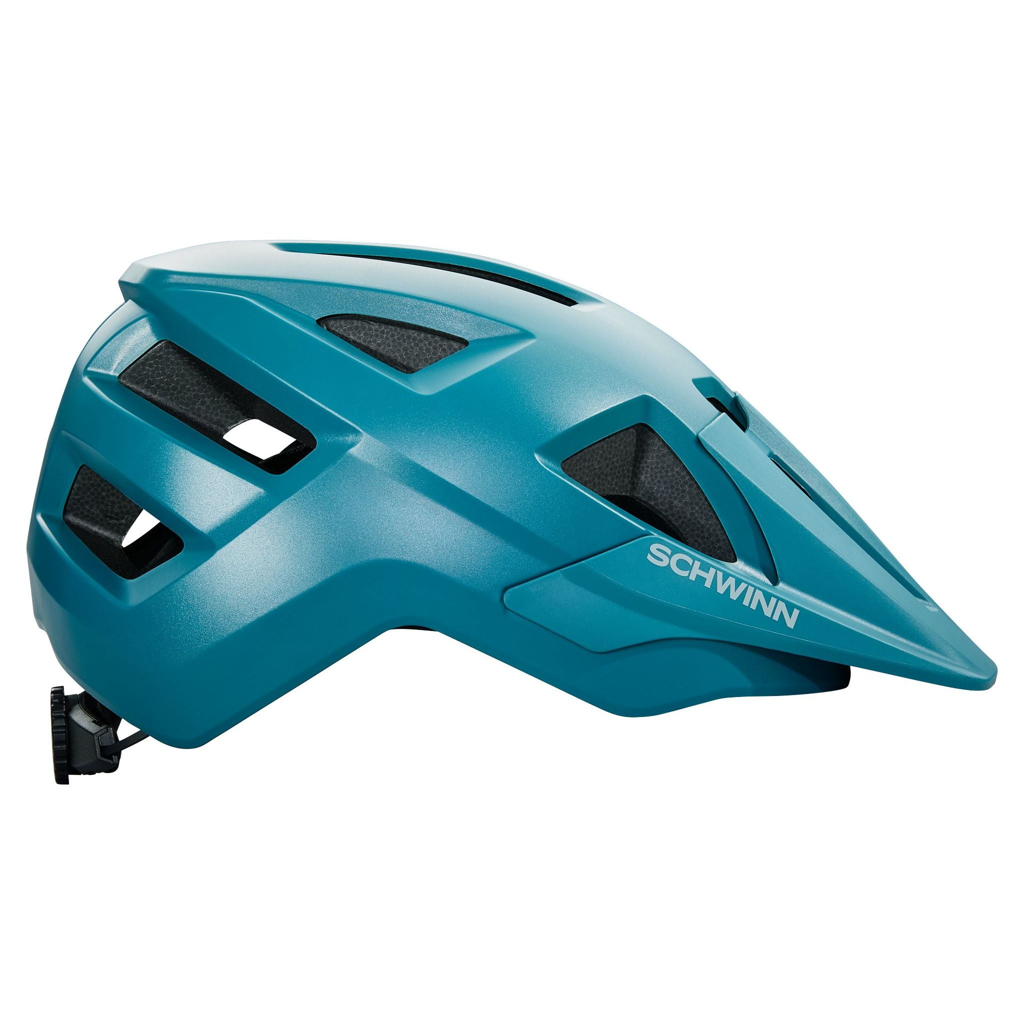Schwinn Axum Youth Unisex Mountain Bike Helmet, Ages 8-14, Teal, Green