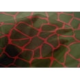 thumbnail image 4 of oneOone Cotton Silk Olive Green Fabric Giraffe Animal Skin Sewing Material Print Fabric By The Yard 42 Inch Wide, 4 of 4
