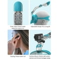 thumbnail image 2 of AKASO Adult Snorkeling Combo - Mask and Snorkel Included (Green), 2 of 7