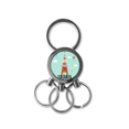 thumbnail image 1 of Japoneses locales viajar tyoko Tower Llavero de metal de acero inoxidable Llavero Anillo de cadena Llavero, 1 of 3