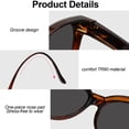 thumbnail image 6 of YDAOWKN Oversized Polarized Fit-over Sunglasses for Women and Men UV400 Protection Driving Shades, 6 of 8