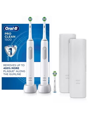 Oral-B Pro Clean 1500 Electric Rechargeable Toothbrush, Powered by Braun