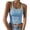Light Blue, variant on Women's Camisole Tops Round Neck Sleeveless Fitted Tank Tops Casual Summer Vacation Party Night Out Club Fashion Solid Color Pullover Blouses, Beige XXL