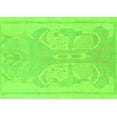 thumbnail image 1 of Ahgly Company Indoor Rectangle Abstract Green Modern Area Rugs, 7' x 9', 1 of 4