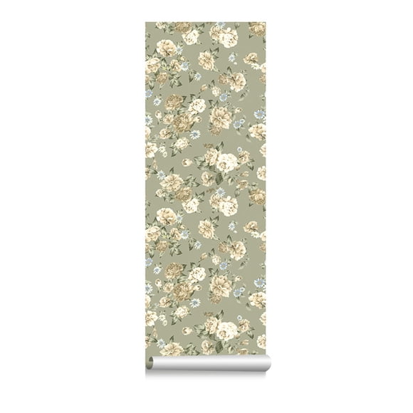 Advancent Pegatina de reparación con diseño de flores, calcomanía autoadhesiva impermeable, decoraciones, parche de suelo resistente al desgaste, Decoración del hogar Tipo7 40x150cm(S) Advancent HA064779-07