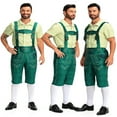 thumbnail image 6 of ANINEO Ethnic Men Traditional Oktoberfest Pants Suspender Embroidered Trousers Pants Solid Color Classic Male Slacks, 6 of 9