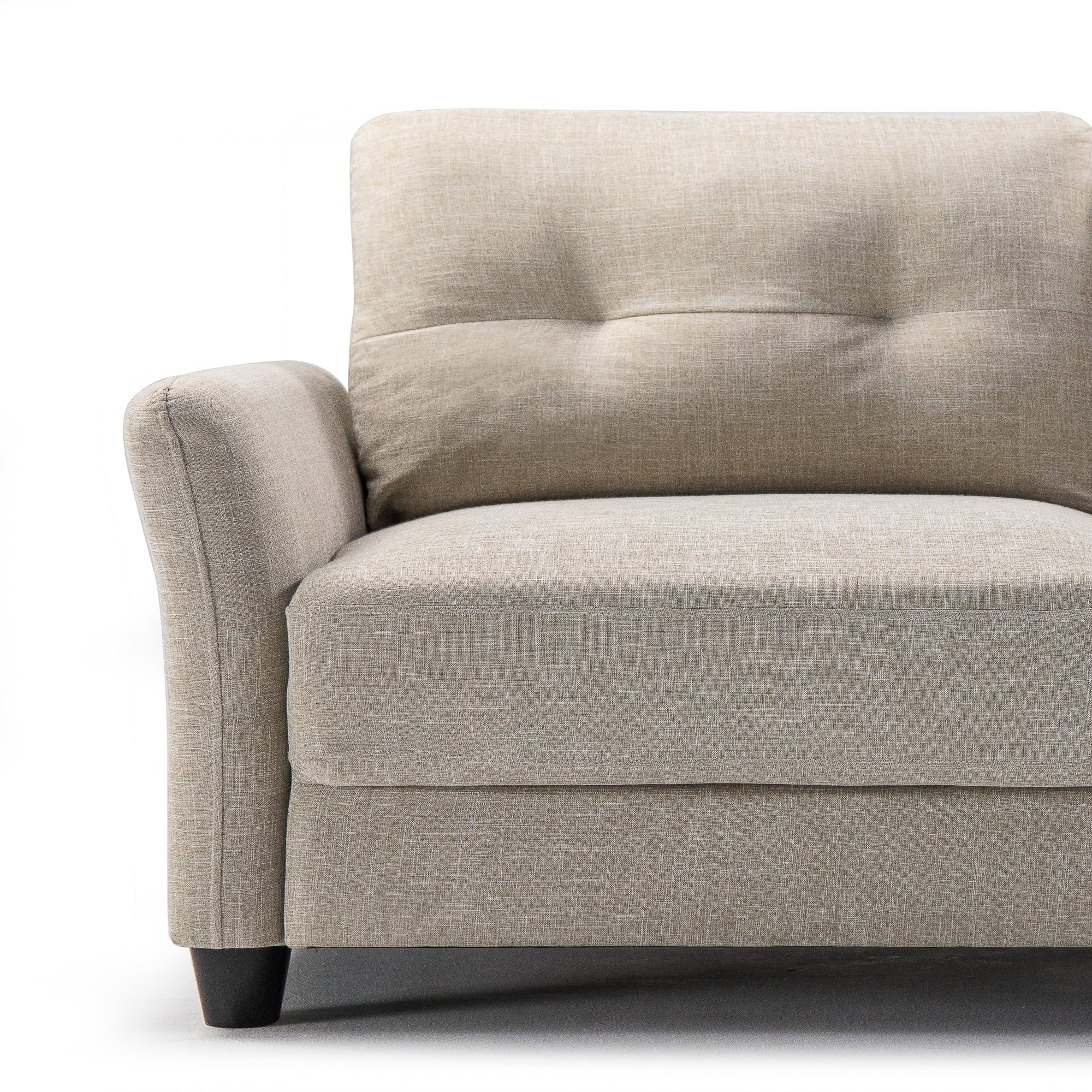 Zinus Ricardo Fabric Sofa Couch, Beige