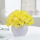 thumbnail image 1 of Plantas artificiales en maceta para decoración del hogar - Bola de bonsái de plástico de 4,7" en amarillo, naranja, rojo, rosa, morado - Flores artificiales de sobremesa, 1 of 6