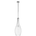 thumbnail image 1 of Kichler 42475CHCLR Everly 100W 1 Light Pendant, Chrome, 1 of 1