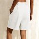 thumbnail image 5 of Neewe Bermuda Shorts for Women Summer Dressy Casual A Line Wide Leg Shorts with Pockets Daily Outfits, 5 of 6