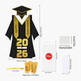 thumbnail image 3 of 2026 Graduation, Graduation Gifts 2026, Graduation Gifts, Black Paper, Gold Glitter, Money Pulling Card, Surprise Opening Booklet, Commencement Celebration, 36inAssembled, 1 Set, 3 of 6