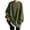 Army Green, variant on Women's Loose Casual Pullover Solid Color Sweatshirt, Simple Fall Winter Fashion with Comfort Fit and Soft Material for Everyday Use and Layering,Army Green,L