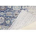 thumbnail image 5 of Pasargad Home Chelsea 8' x 10' Power-Loomed Navy/Ivory Rug - All Ages, Indoors, 5 of 6