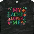thumbnail image 4 of Inktastic My Aunt Loves Me Niece Boys or Girls Toddler T-Shirt, 4 of 5