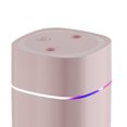 thumbnail image 2 of Humidificador 600ml Mist Maker Mute Night Light Difusor de agua 2 Spray para el hogar (rosa) Likrtyny Libre de BPA, 2 of 6