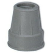 Apex-Carex Cane Tips 3/4 Inch, Grey Color, Model No: A725-00 - 1 Pair