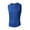 Blue, variant on WTXUE Undershirts Sleeveless, Crew Neck Shirts for Men Spring Summer Pullover Undershirt Mesh Breathable Undershirt Solid | Athleisure for Men Black L