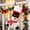B, variant on 3D Plush Christmas Stockings, Stockings for Family, Embroided, Xmas Character for Family Holiday Christmas Party Decorations
