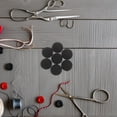thumbnail image 4 of 20 botones a presión redondos de metal de repuesto para gorras de béisbol, sombreros de sol, manualidades y accesorios para exteriores. Fácil instalación., 4 of 7