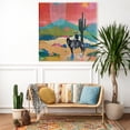 thumbnail image 3 of Stupell Industries Bohemian I Used To Be A Cowboy Canvas Art, 36 x 36, by Dianna Fritzler, 3 of 8