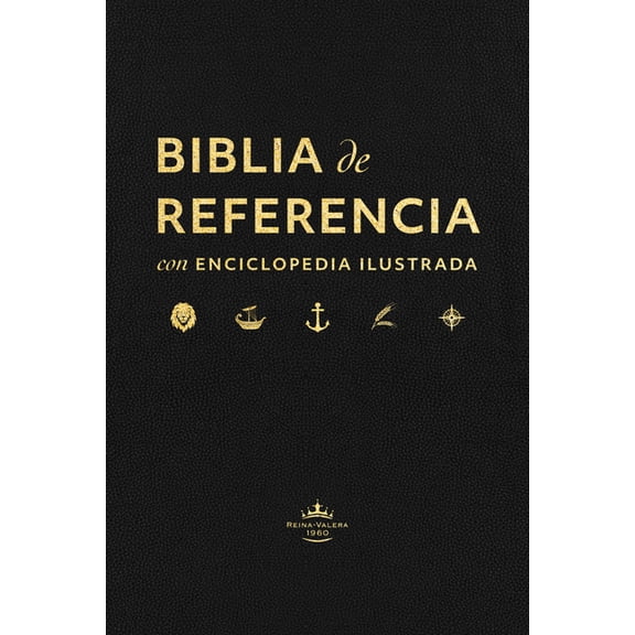 Biblia de Referencia Con Enciclopedia Ilustrada (Similpiel Negro), (Hardcover)
