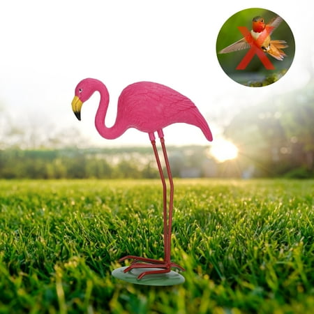 Bird Sculpture Durable Plastic Weatherproof Garden Home Decor Repels Pests