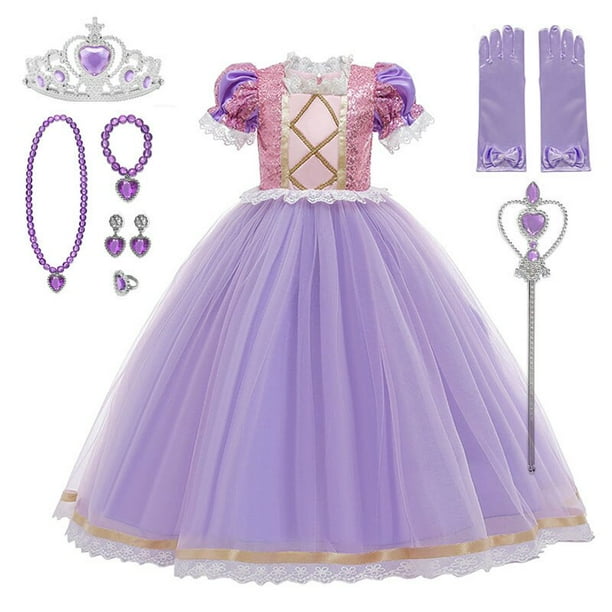 Disfraces Vestido De Rapunzel Original Disney Disguise Disfraz