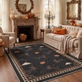 thumbnail image 3 of GENIMO 2'x3' Halloween Doormat, Washable Non Slip Soft Whimsical Cat Outdoor Door Mat for Front Door Covered Porch Patio Entryway, Vintage Black, 3 of 6