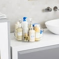 thumbnail image 5 of CozyNestFinds 2Pack Clear Lazy Susan for Kitchen Cabinets,Countertop,Pantry and Refrigerator-with Handles-11.5" W Large Capacity Lazy Susan Turntable,Condiments Carousels,Spinning Seasoning Organizer, 5 of 9