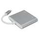 thumbnail image 2 of Convertidor de vídeo adaptador de interfaz multimedia HD tipo C a 2 en 1 para Macbook/Pro 2015 2016 2017 2018, 2 of 14