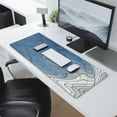 thumbnail image 2 of Extra Large 31.5 x 11.8 Inch Gaming Mouse Pad in Japanese Wave Design - Non-Slip Base with Stitched Edges, 2 of 7